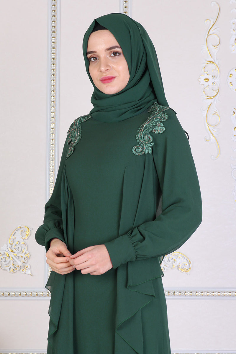 Emerald Green Abaya – Anyqah